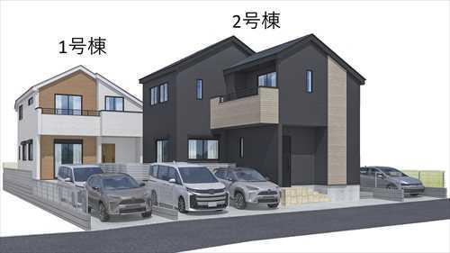 完成イメージパース（2号棟）