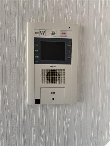 カメラ付きインターフォンです！