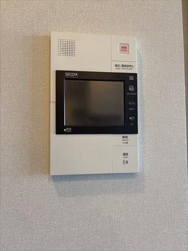 カメラ付きインターフォンです！