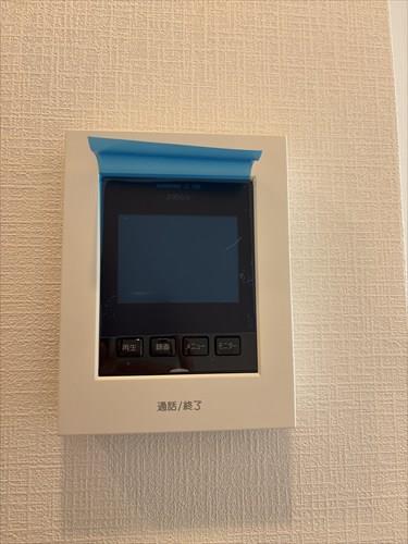 カメラ付きインターフォンです。