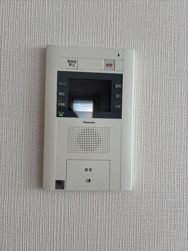 カメラ付きインターフォンです！