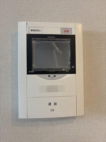 カメラ付きインターフォンです。