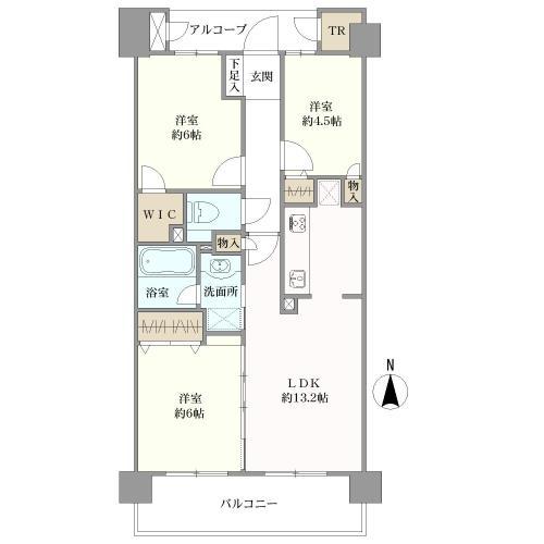 間取り図です。