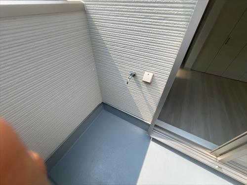 バルコニー　水栓