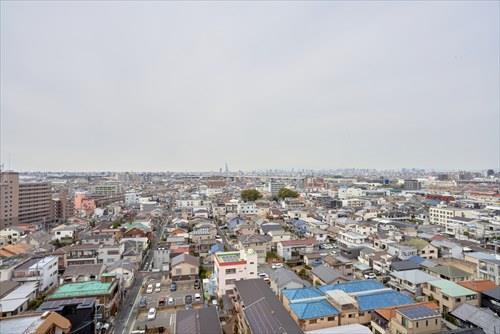 バルコニーからの眺望（西側）