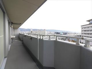 南側バルコニー