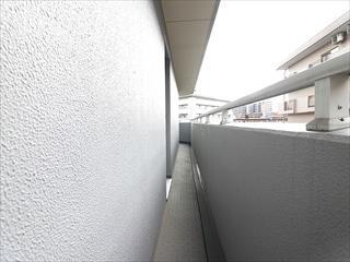 西側バルコニー