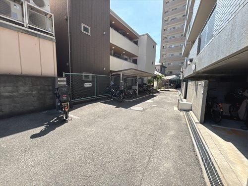 駐輪場です。