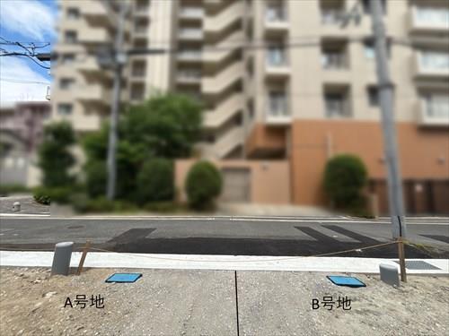 現地から前面道路