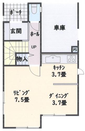１階：４４．７１平米