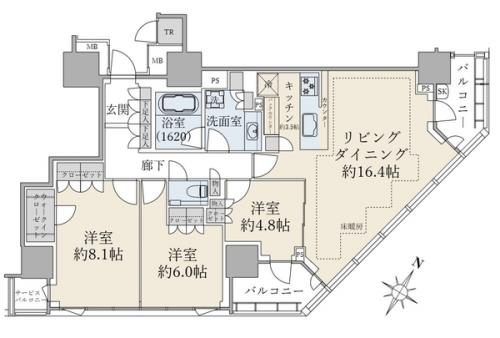 【間取図】