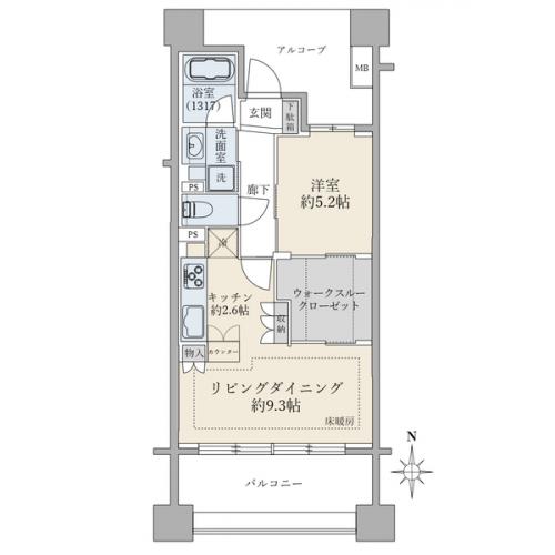 柱を外に出し室内をすっきりさせるアウトフレーム工法。