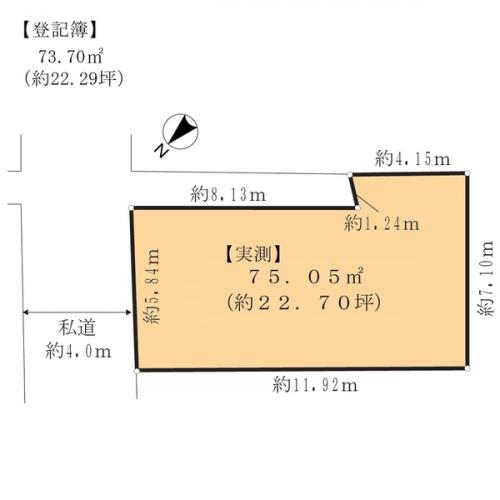 2025年6月 確定測量実施済みです 2025年6月 確定測量実施済みです