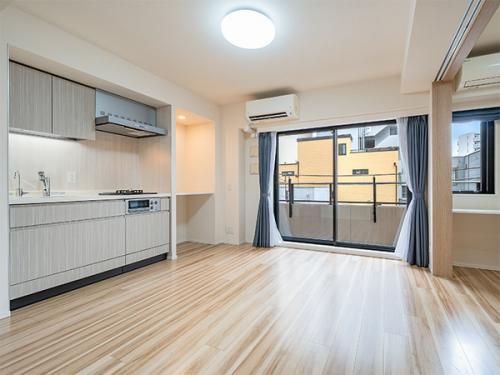 約９．３帖のリビングダイニング