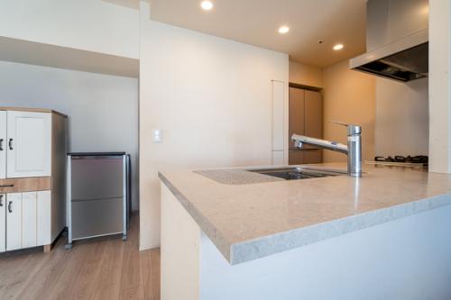 ディスポーザーや食器洗浄機完備のキッチン