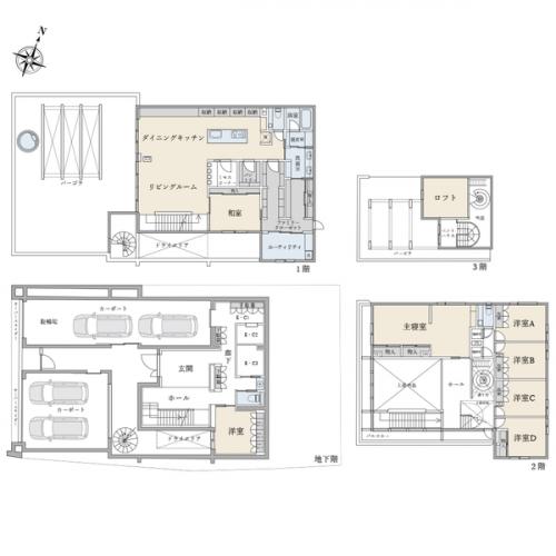 間取り／７ＬＤＫ