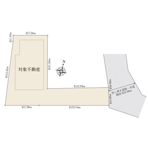 敷地配置図