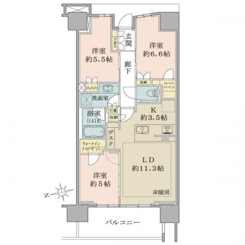 間取り図です。