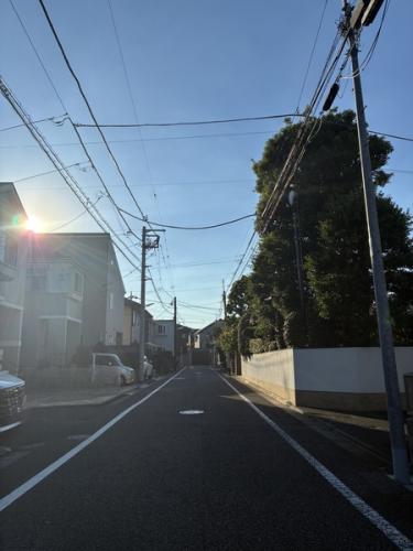 前面道路