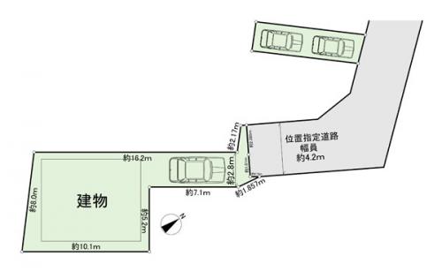 建物面積91.91㎡/土地面積126.26㎡