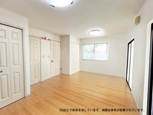 10帖の洋室は5帖の2部屋に変更可能です！（別途工事費用が掛かります。）