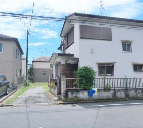 東側道路と現地 東側道路と現地