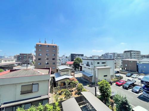 バルコニーからの眺望です