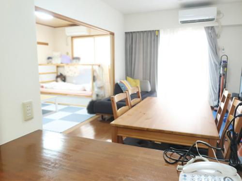 約6帖和室との間仕切りをオープンにすることで開放感のある空間に仕上がります