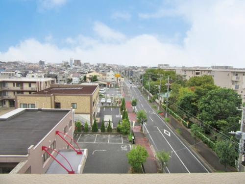 6階バルコニーからの景観