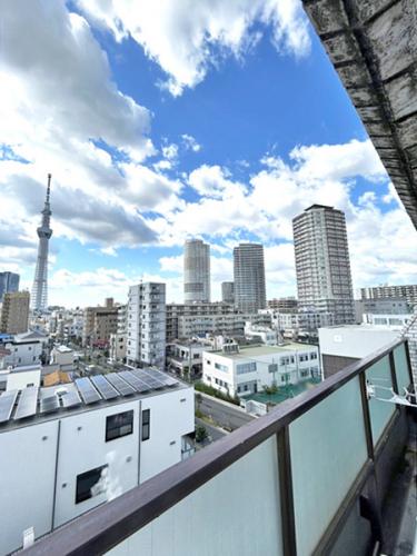 洋室側バルコニー