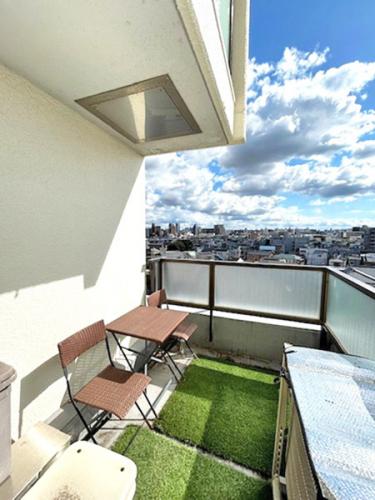 リビング側（南東側）ルーフバルコニー　陽当り・眺望良好です。
