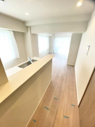 キッチンからの家事動線が良く、家事の時短を叶える間取り。