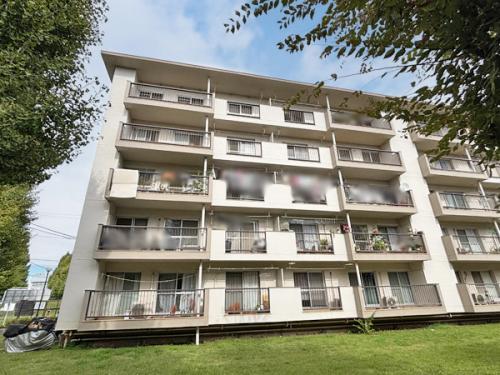 諏訪原団地２街区８号棟・４階部分・南向き