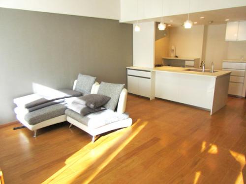 約16.1帖の広々リビングダイニングはTES式床暖房採用