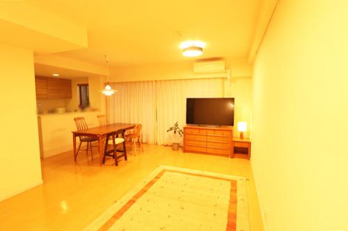 新築時に間取り変更済　約20.2帖のLDK