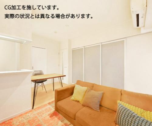 リビングは電気式床暖房付き。寒い冬も足元から暖まります。（※一部ＣＧ加工写真）