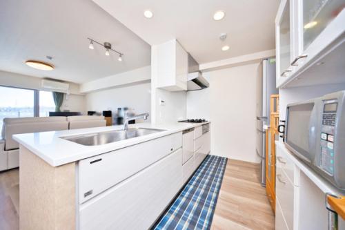 収納豊富なキッチン