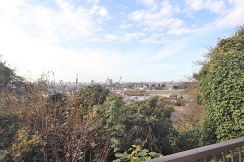 2階バルコニーからの眺望です