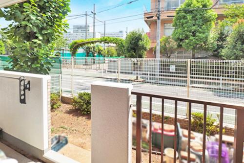 ガーデニングを楽しむこともできる専用庭