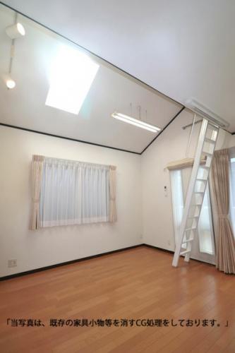 当写真は、既存の家具小物等を消すＣＧ処理をしております。