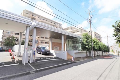 並木の潤い、モダンなギャラリーがお迎えします