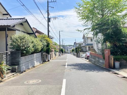 前面道路約7.9ｍ、建築条件無し！