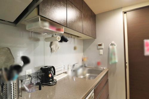 お部屋に匂いがつきにくい独立型キッチン