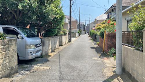 前面道路