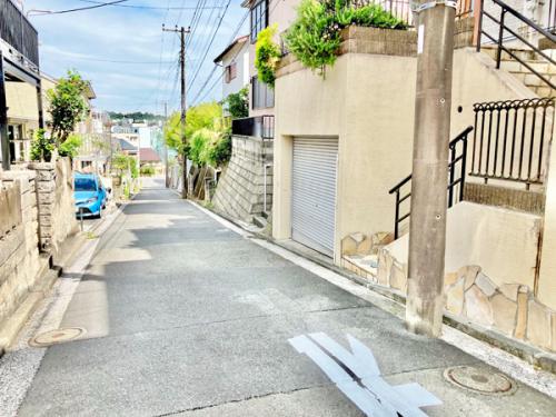前面道路：北側公道（幅員約４．５ｍ）