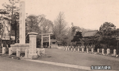 明治後期～大正期の「根津神社」入口付近