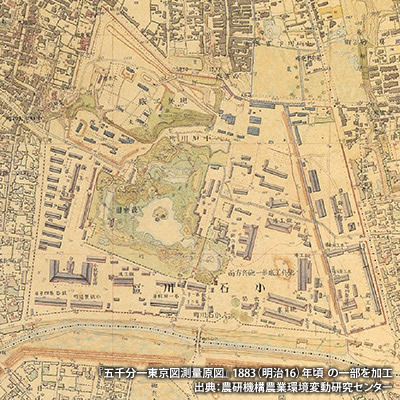 「東京砲兵工廠」の地図