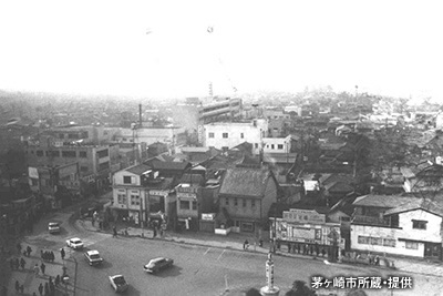 1953（昭和29）年頃の「茅ヶ崎駅」北口