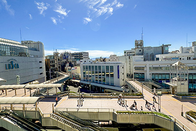 現在の「茅ヶ崎駅」北口