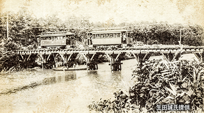 大正期の「境川橋梁」